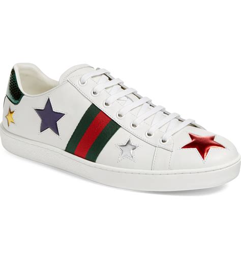 gucci sneakers stars|classic gucci sneakers.